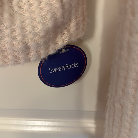 SweatyRocks Women's Long Sleeve Button Front V Neck Soft Knit Cardigan Sweater - Picture 3 of 8